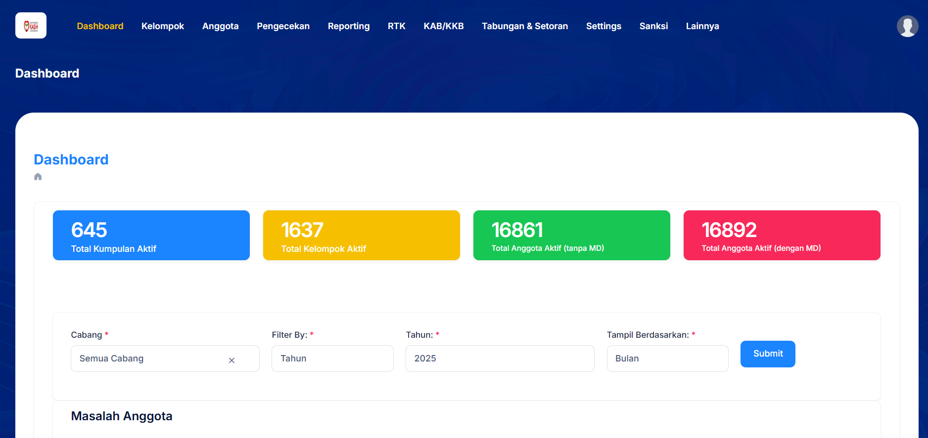 E-Reporting Demo